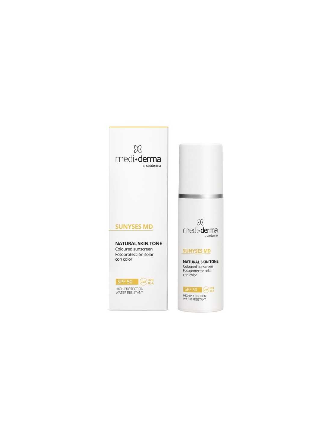 mediderma-sunyses-md-natural-skin-tone-spf-50-color MEDIDERMA SUNYSES MD NATURAL SKIN TONE SPF 50 COLOR - Imagen 1